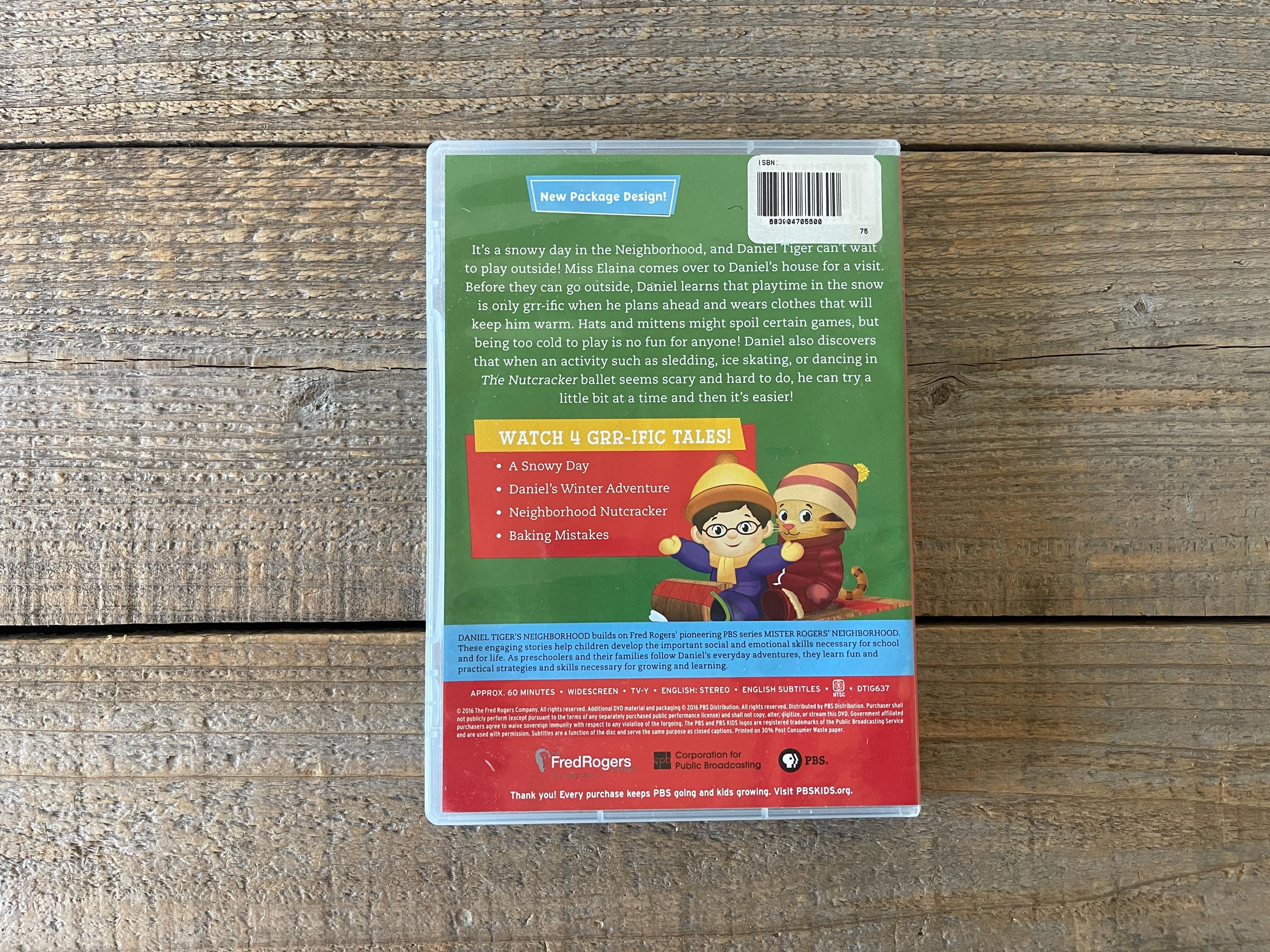 Daniel's Winter Wonderland DVD // Daniel Tiger's