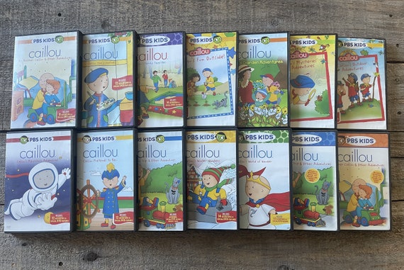 Caillou DVD 11枚セット PBS KIDS 4) Caillou PBS Kids DVD Lot: Christmas Everyday Hero World