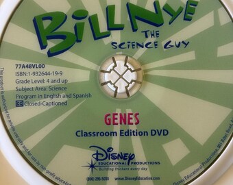 Bill Nye the Science Guy Dvds // Sold Individually // Genes, Ocean