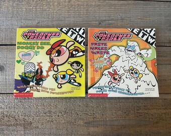 The Powerpuff Girls Book // Sold Individually // 2000 First Scholastic Printings