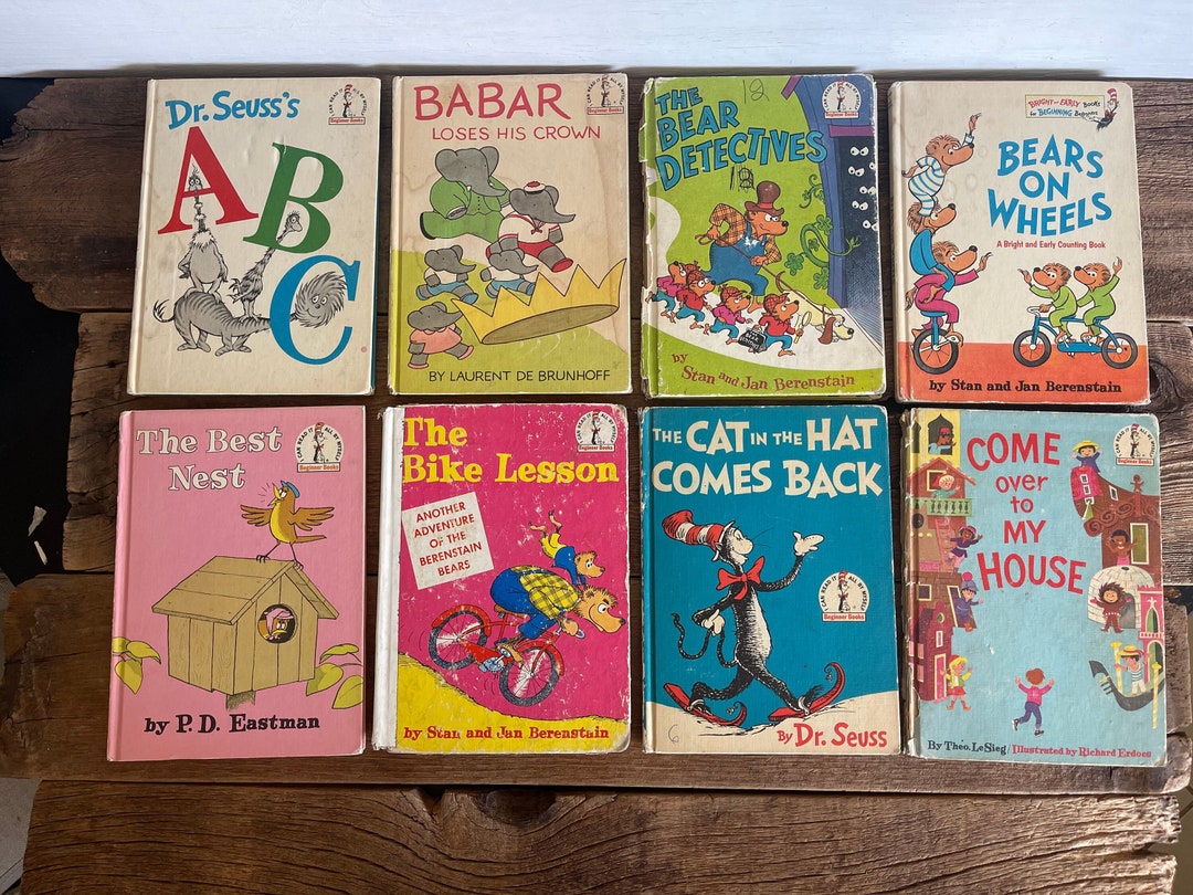 Beginner BOOKS シリーズ LINEN COVER Dr. Seuss Beginner Books // Choose One // Linen
