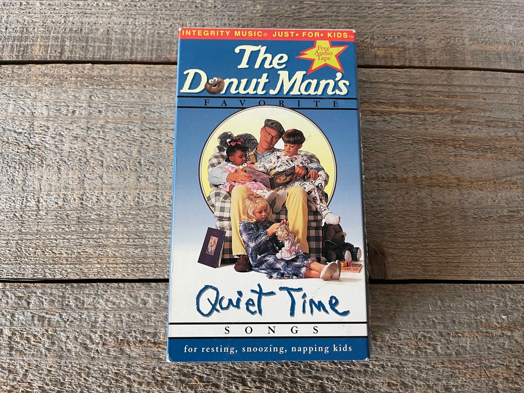 The Donut Man's Favorite Quiet Time Songs // 1996 VHS Movie Etsy
