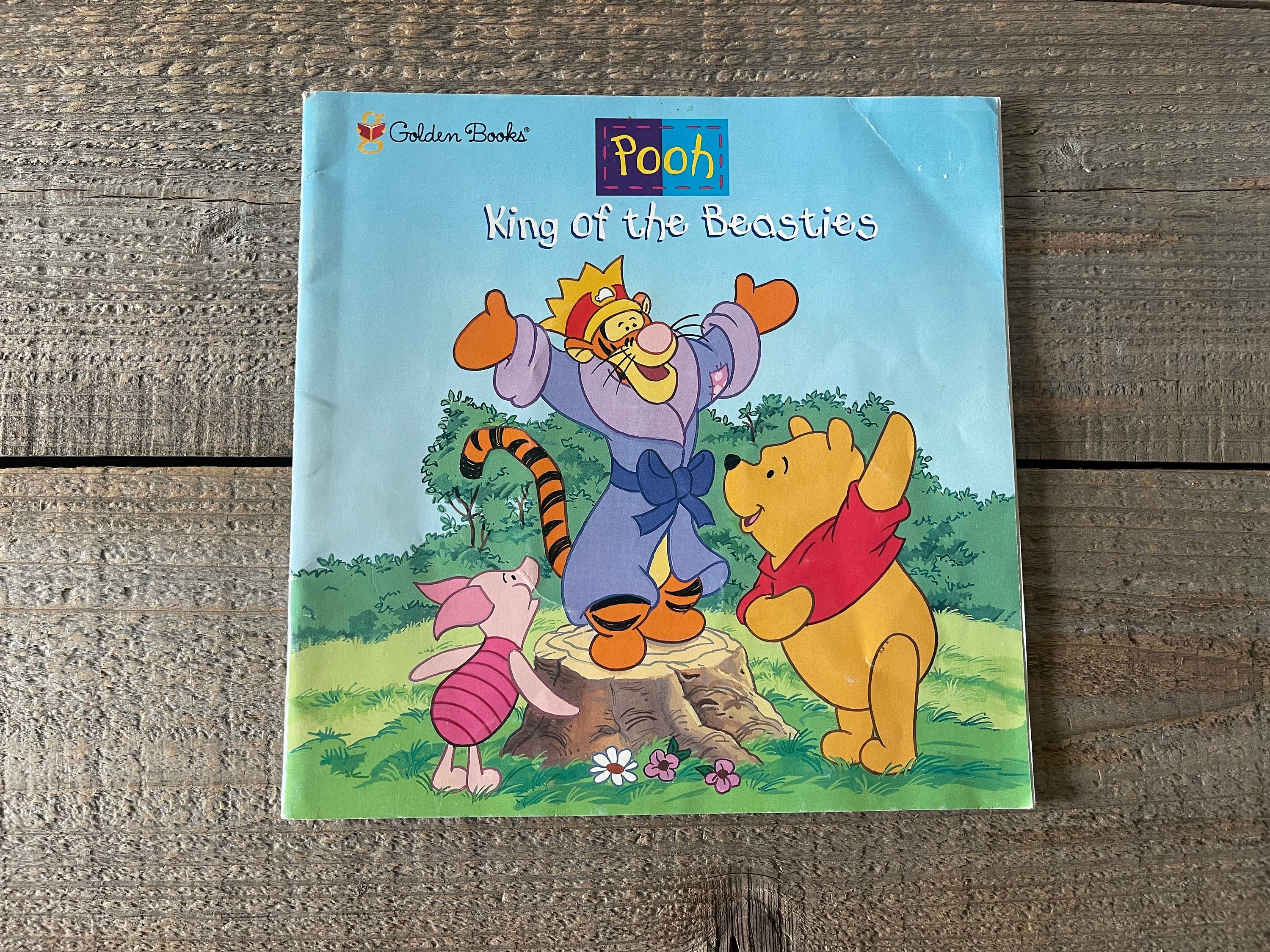 Winnie the Pooh Book // King of the Beasties // 1998 Golden Book