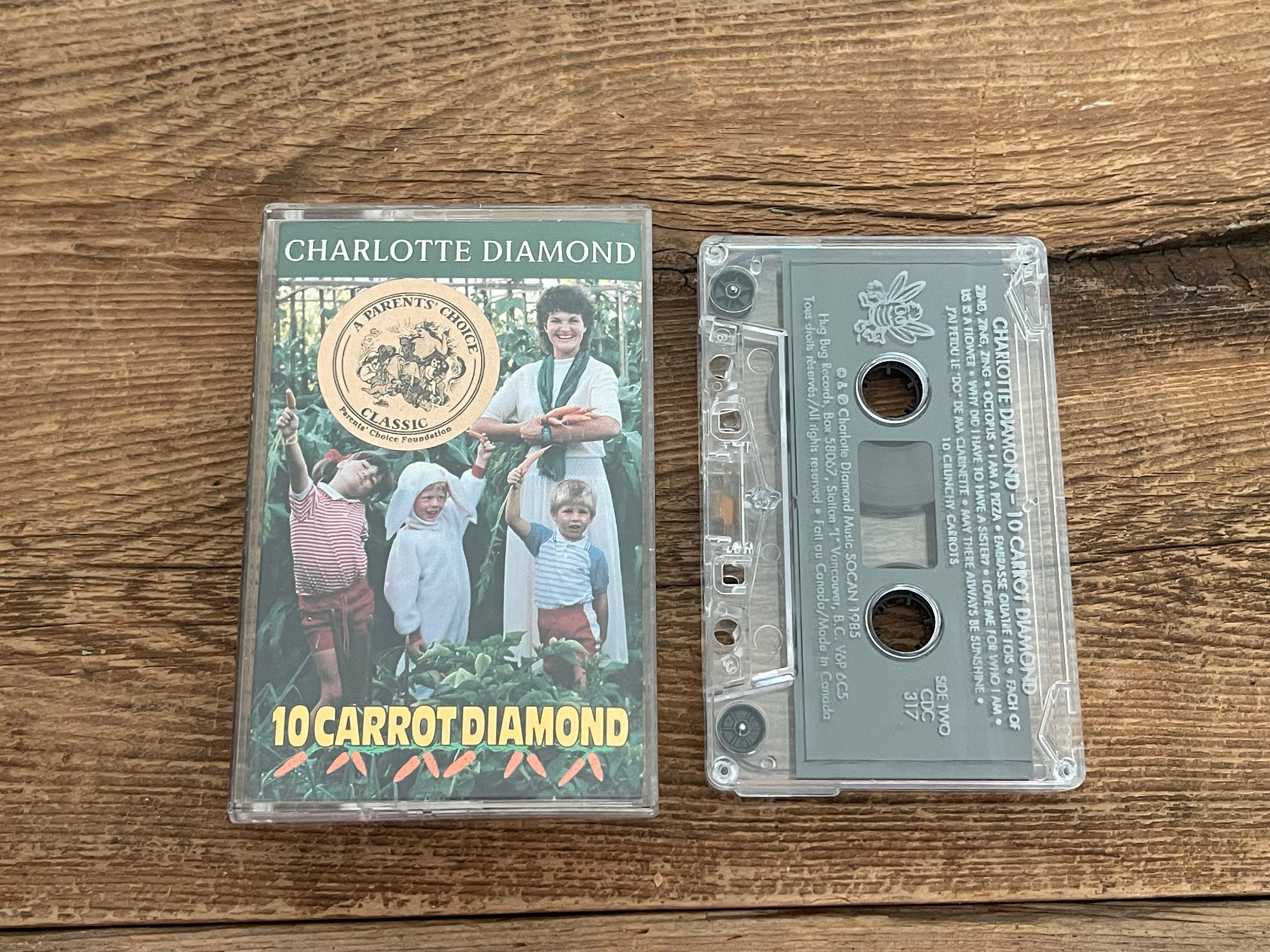 Charlotte Diamond 10 Carrot Diamond Cassette Tape 1985 - Etsy
