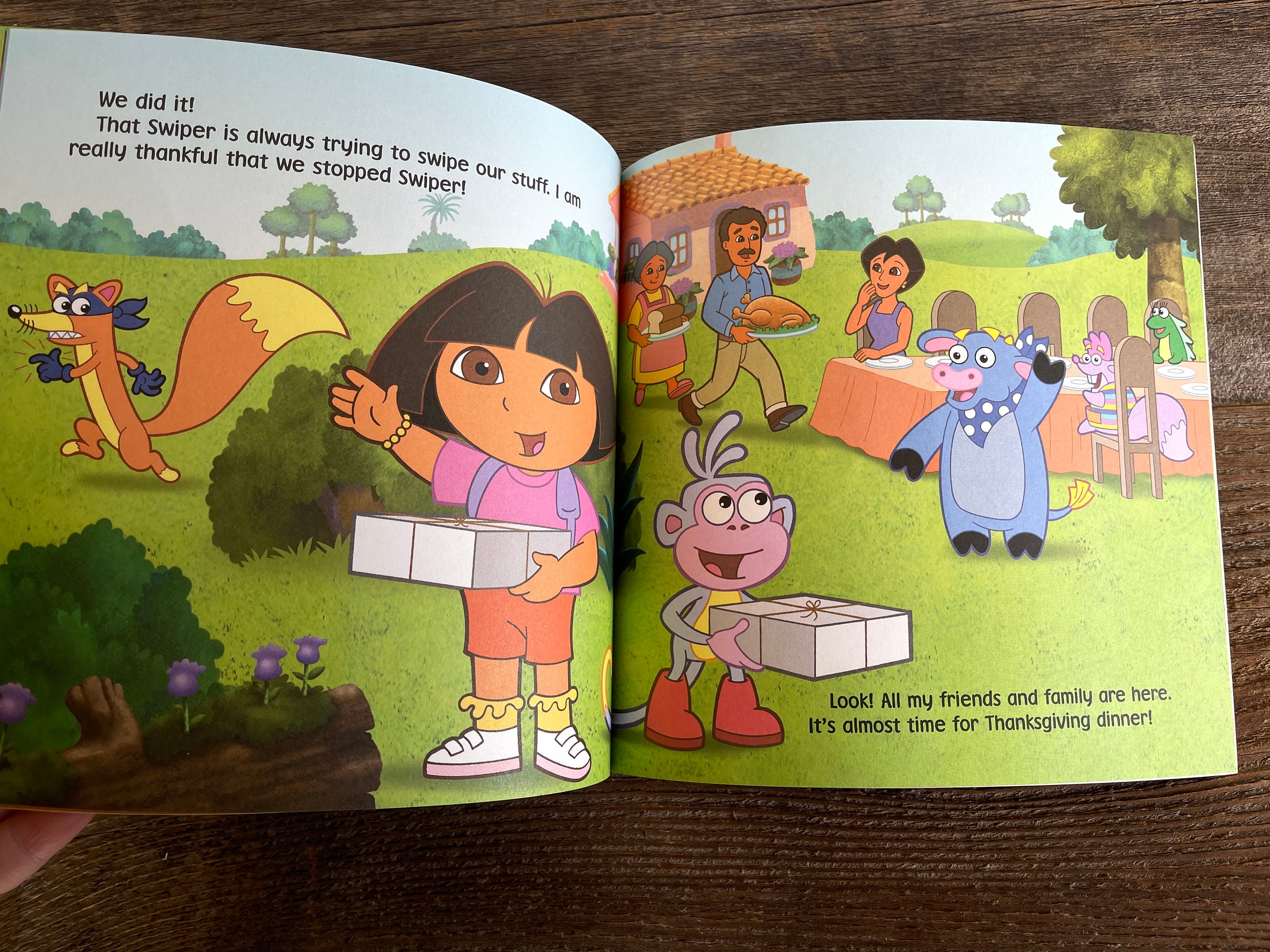 Dora's Thanksgiving // Dora the Entdecker Vintage Buch // 2003 Erstausgabe  - Etsy Schweiz, image size:3000x2250