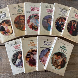 Vintage Harlequin Romance Novels // You Choose // White Covers