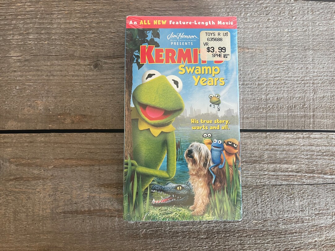 Sealed VHS Kermit's Swamp Years // Jim Henson // Kermit the Frog - Etsy