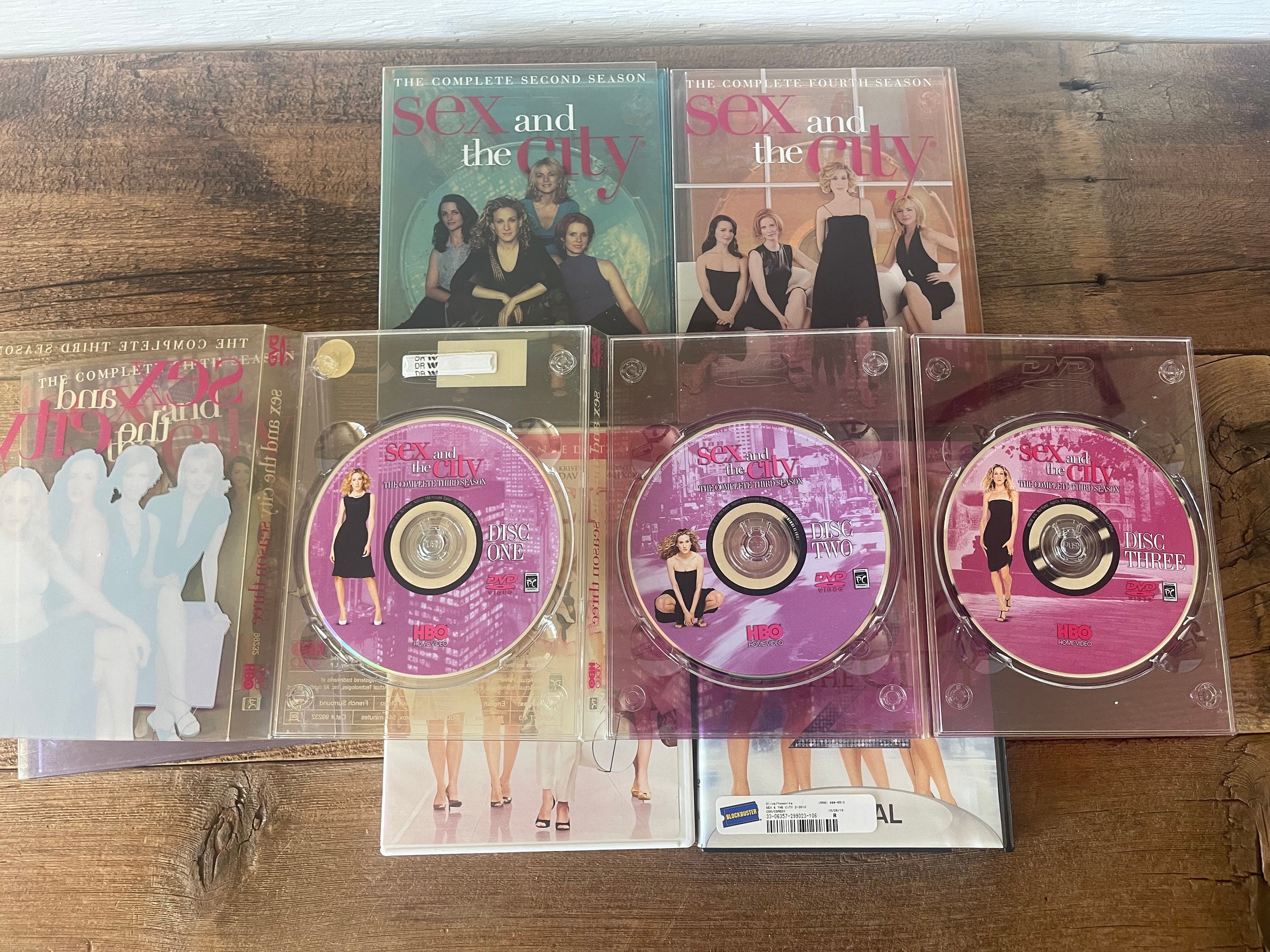 Sex & the City Dvds // You Choose // Seasons 1-5, Movies // Carrie