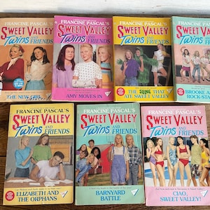 Libri vintage Sweet Valley Twins & Friends // Scegline uno // Anni &#39;80, inizio anni &#39;90
