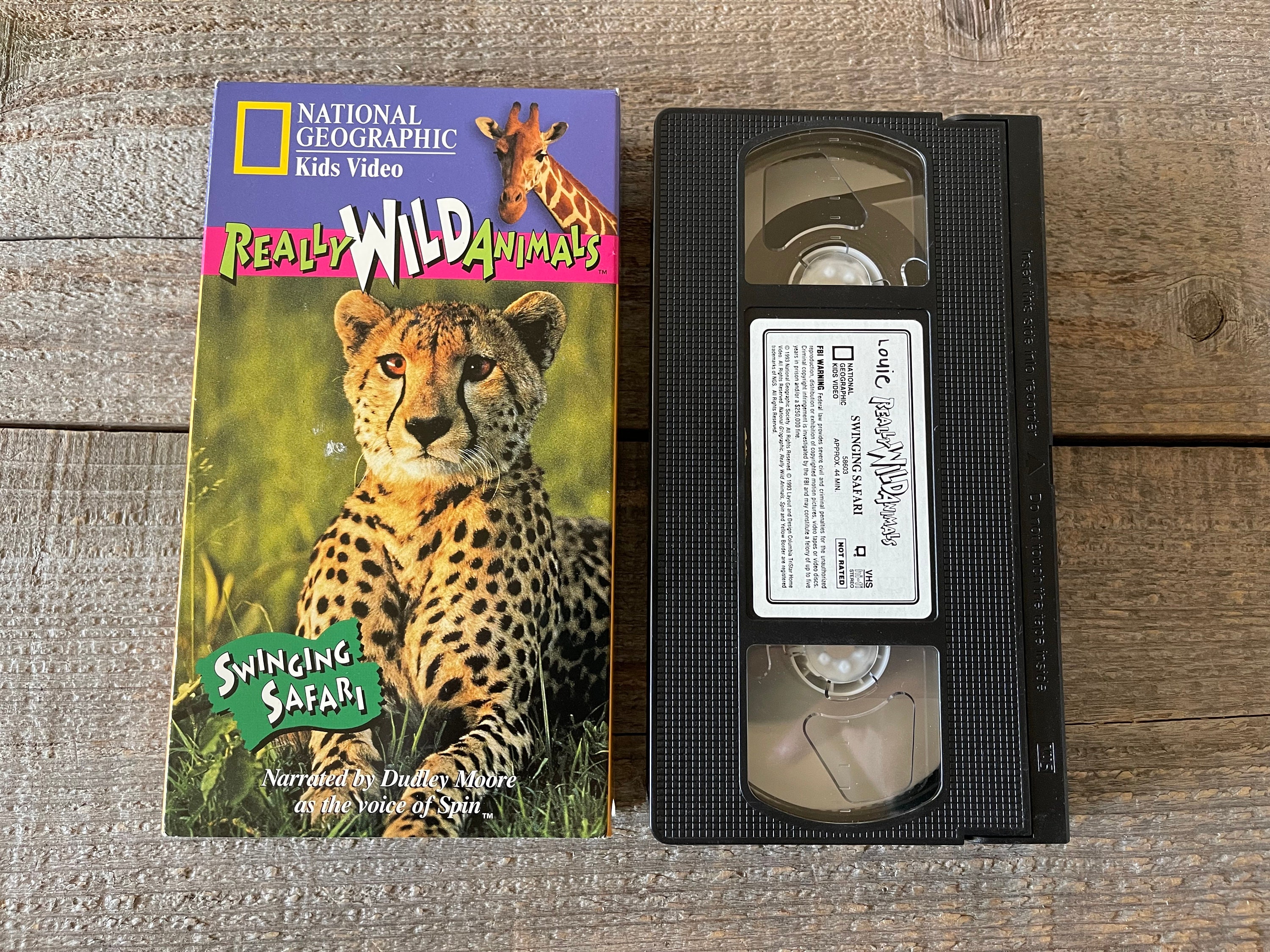 Really Wild Animals VHS Movies // Sold Individually