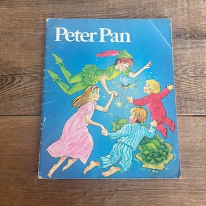 1970 Peter Pan Book - Etsy