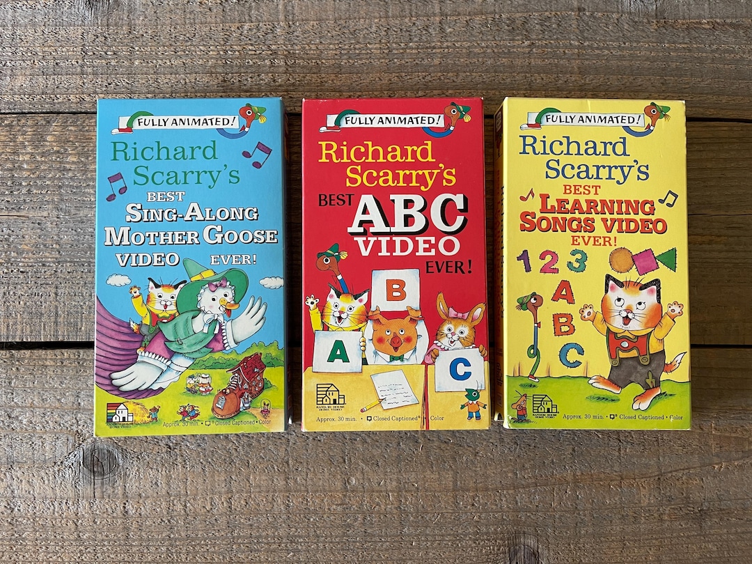 Amazon.com: Richard Scarry's Best Counting Video Ever! [DVD
