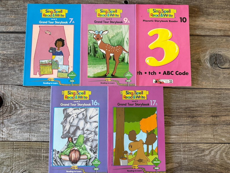 Sing, Spell, Read & Write Books // Grand Tour Storybook // Reading-to ...