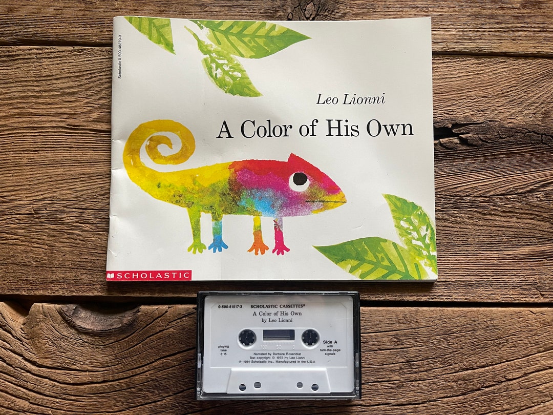 A Color of His Own // Leo Lionni // Vintage Book and Cassette Tape
