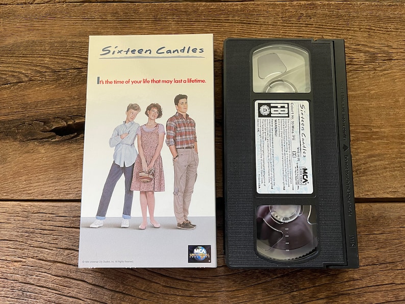 Sixteen Candles VHS // Molly Ringwald // 1980's // Etsy