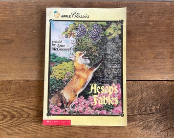 Aisopos fabler // Vintagebok // Scholastic Edition // Apple Classics