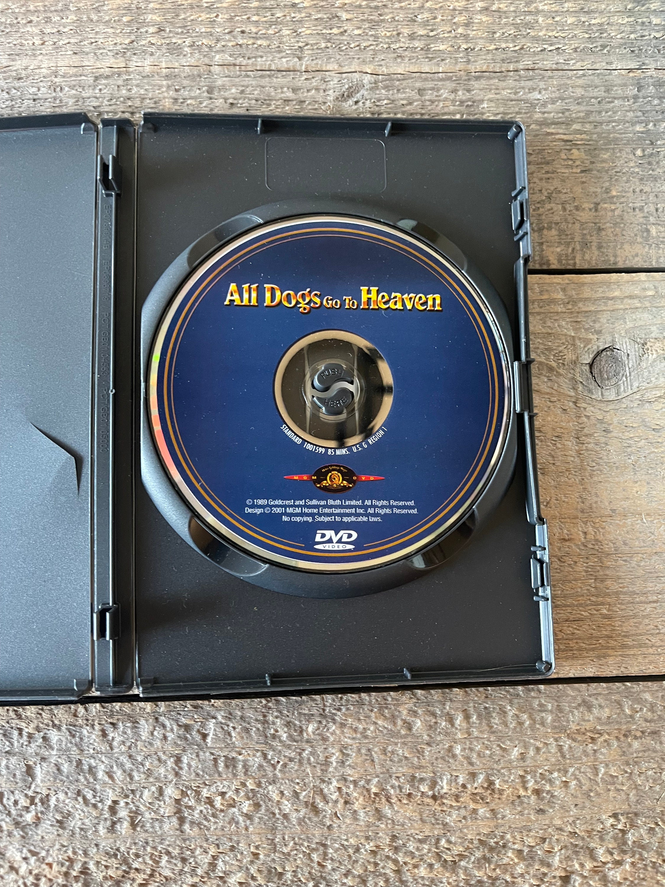 All Dogs Go to Heaven DVD // 2003 // Dom De Luise, Burt Reynolds ...