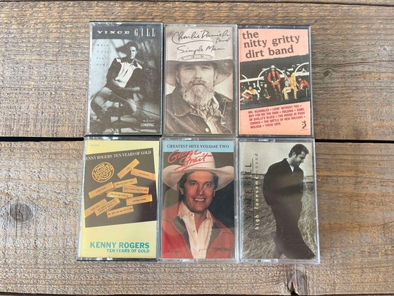 Vintage Country Cassette Tapes: Sold Individually // Dolly Parton
