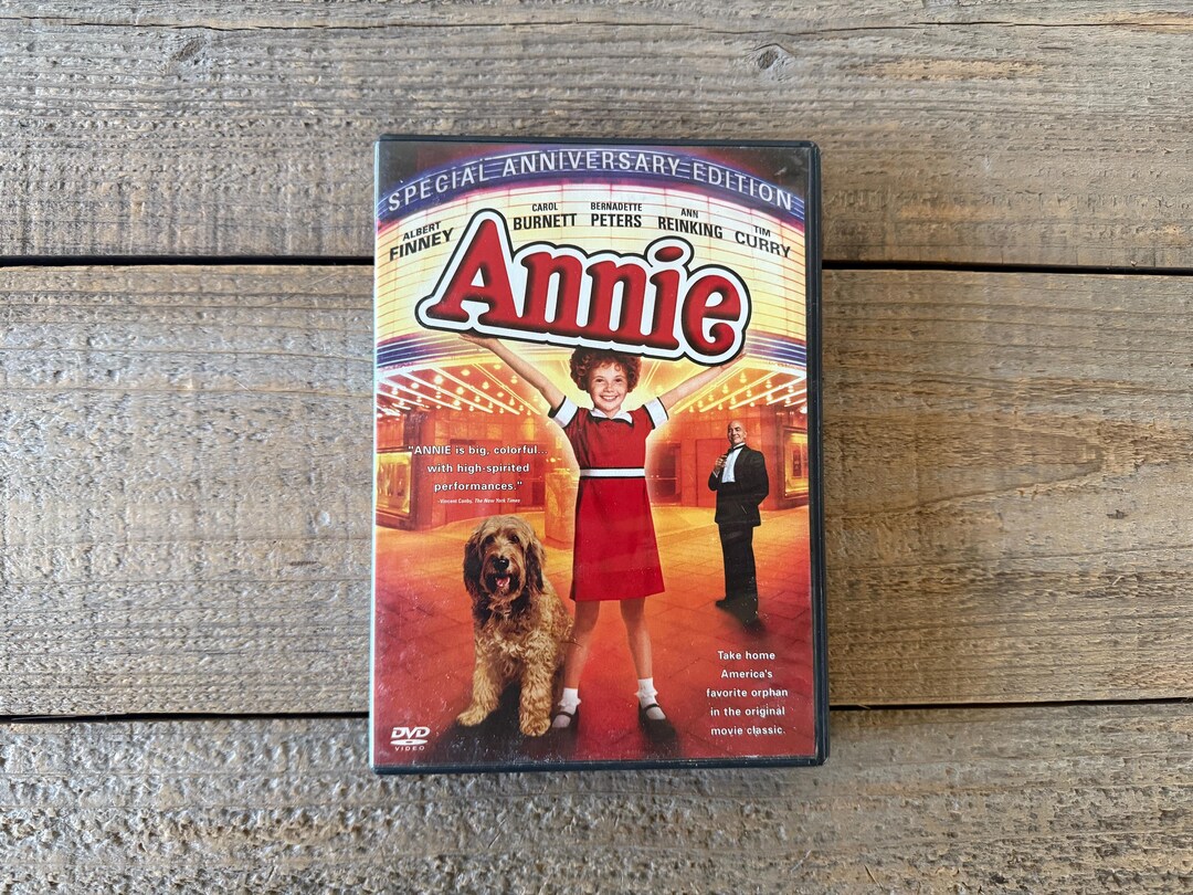 Annie DVD - Special Anniversary Edition - 1981, 2003 - Etsy
