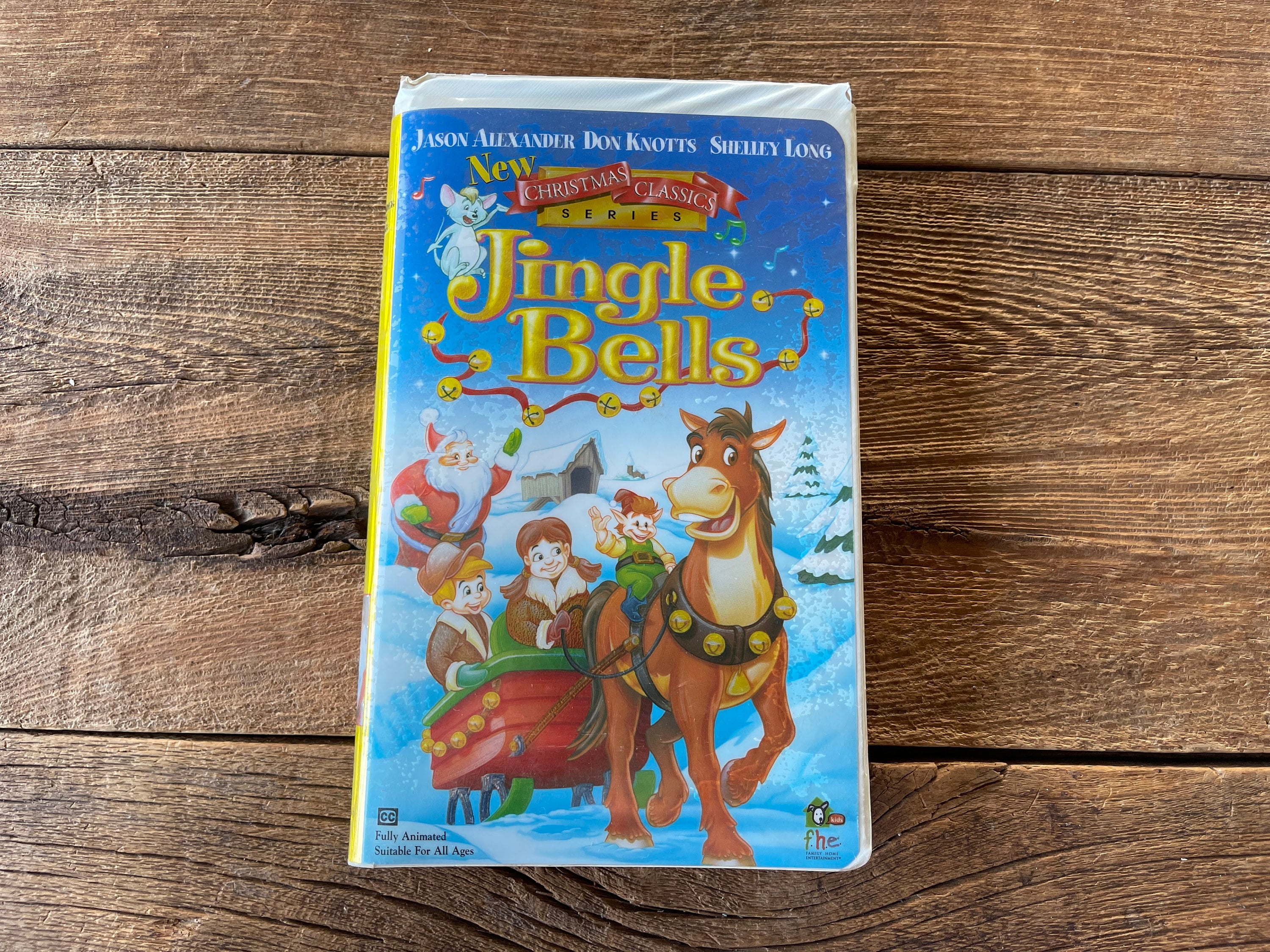 Jingle Bells // Vintage VHS Christmas Movie // Jason Alexander