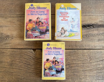 Vintage Judy Blume Books - 1980s - You Choose