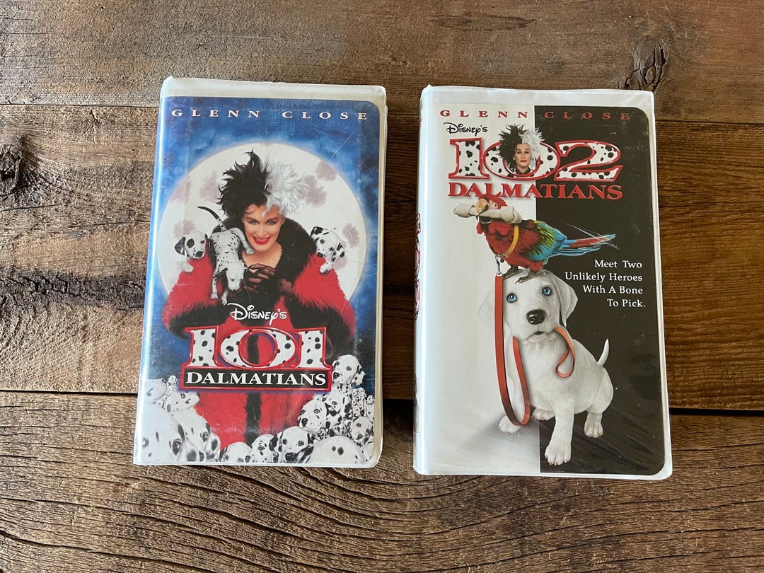 101 or 102 Dalmatians VHS Glenn Close Live Action Movie
