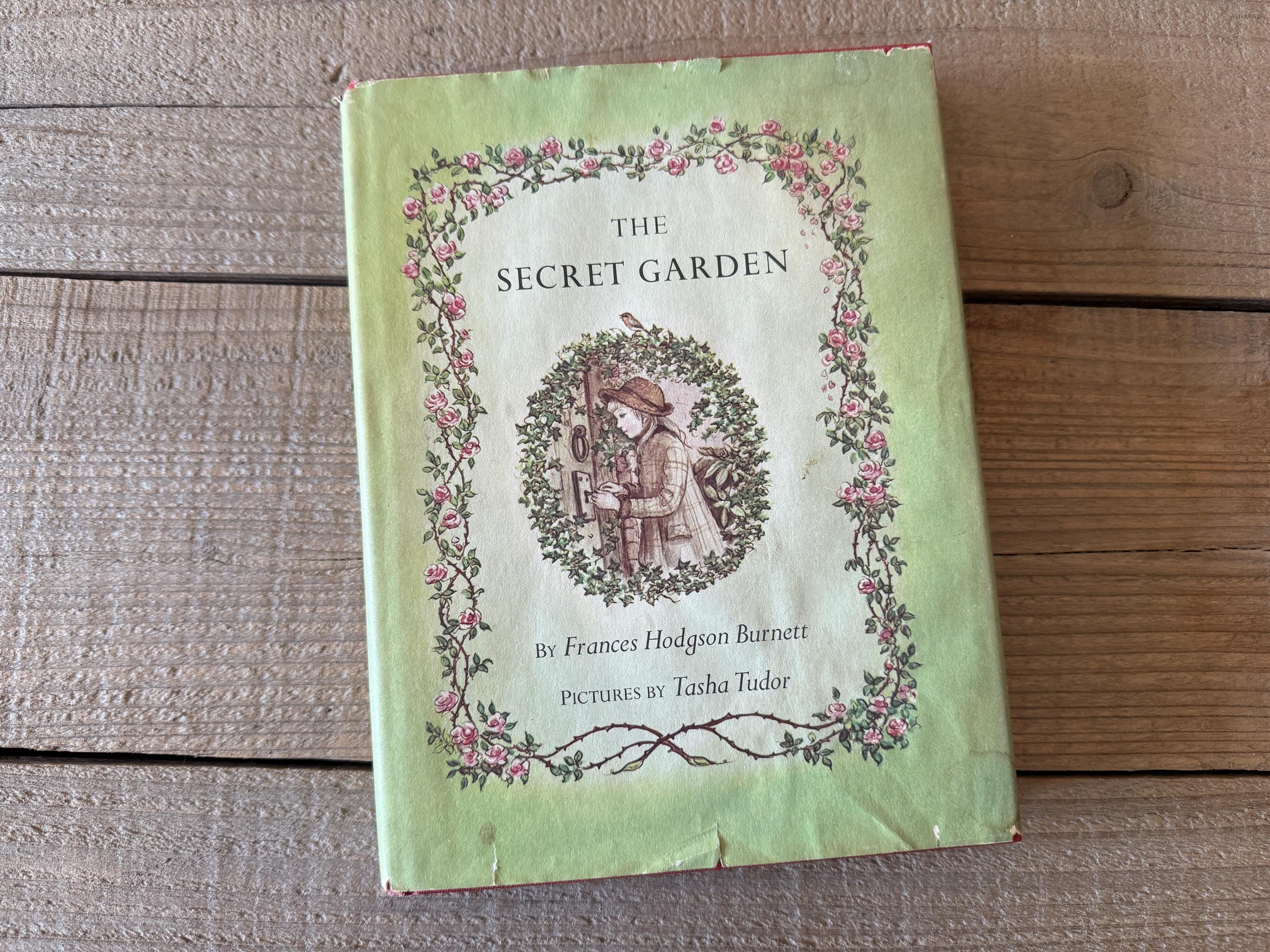The Secret Garden Book: 1962 Hardcover, Tasha Tudor Illustrations