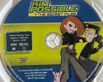 Disney's Kim Possible: the Secret Files DVD // 2003
