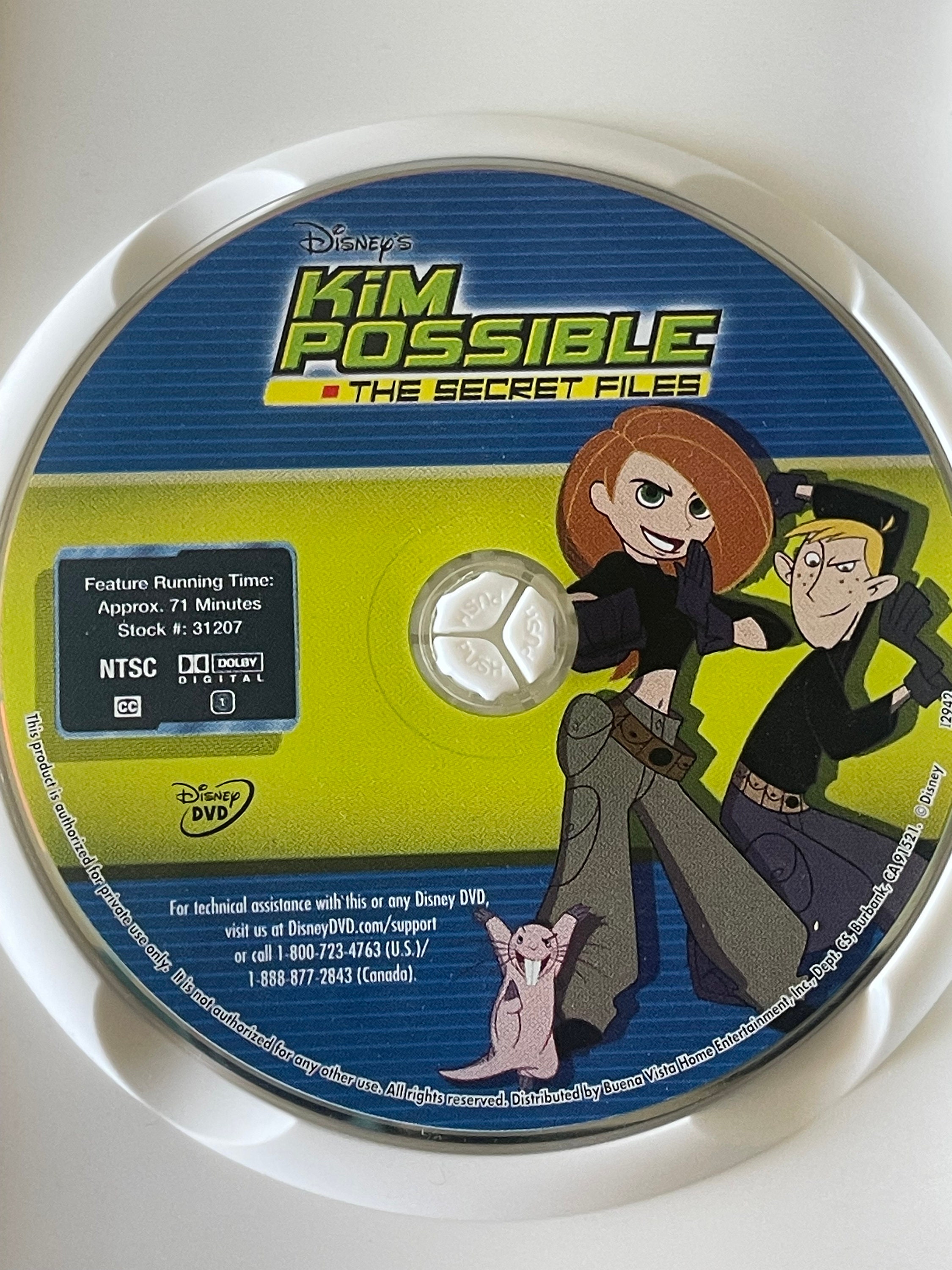 Kim Possible - The Secret Files [DVD] 786936222197| eBay