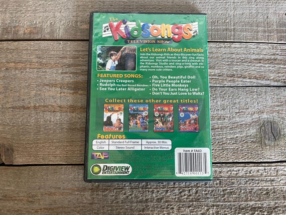 Kidsongs DVD: Let's Learn About Animals // Music Video Stories