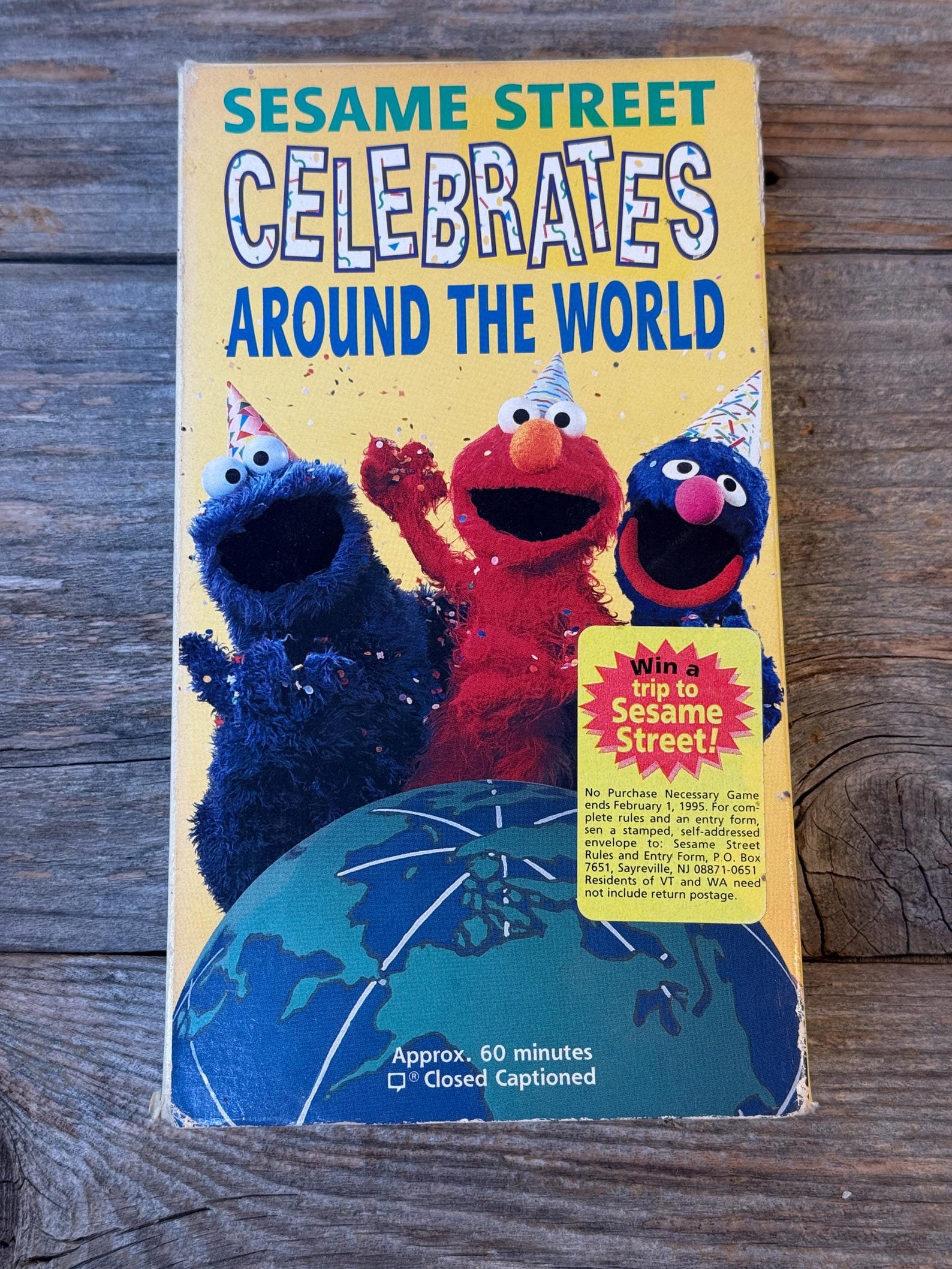 Vintage Sesame Street VHS Tapes Sold Individually Etsy