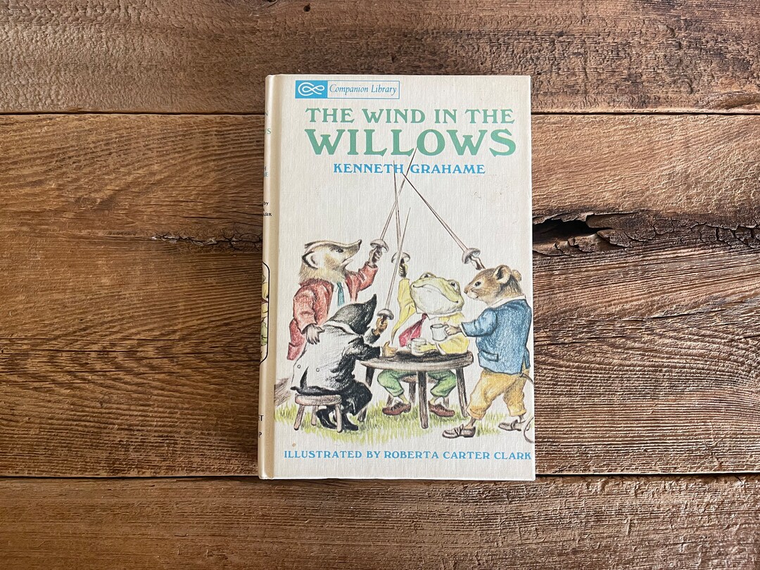The Wind in the Willows // Kenneth Grahame // Companion Library 1966 - Etsy