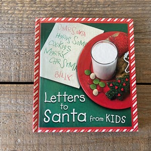 Cartas de niños a Papá Noel // Libro divertido de Navidad de The Clever Factory // Libro de Navidad para niños // Dichos divertidos para niños