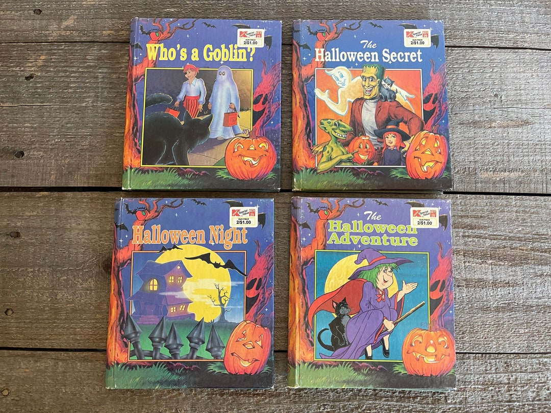 Vintage Halloween Books // You Choose // Little Landoll - Etsy