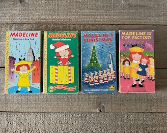 Madeline VHS Movies // You Choose // 1990's // Based on the books by Ludwig Bemelmans