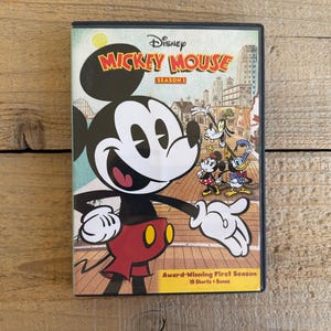 Disney Mickey Mouse DVD: Season 1, Cartoon Series, 19 Episodes - Etsy