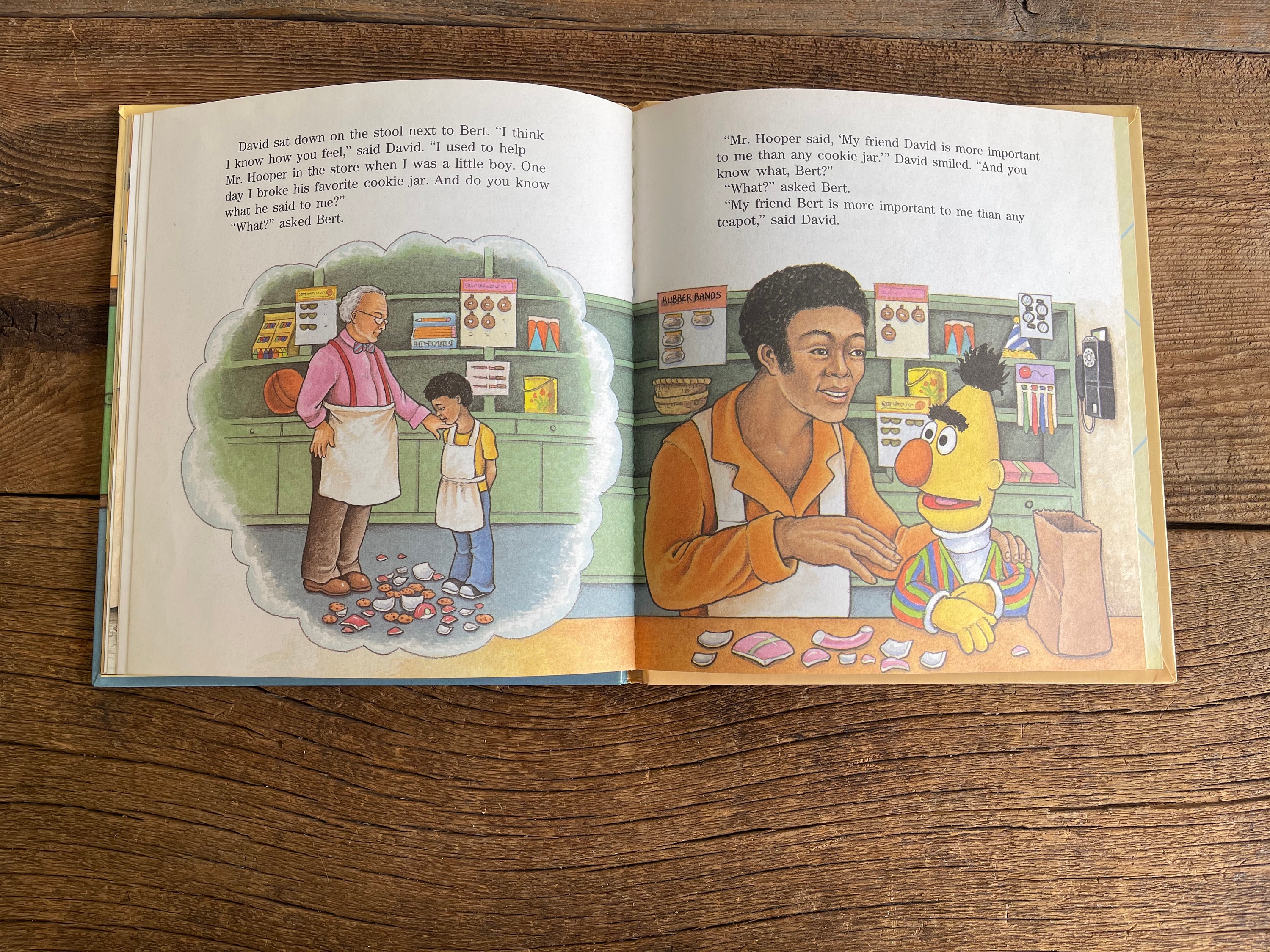 Bert and The Broken Teapot // Vintage Golden Book // 1985 Etsy