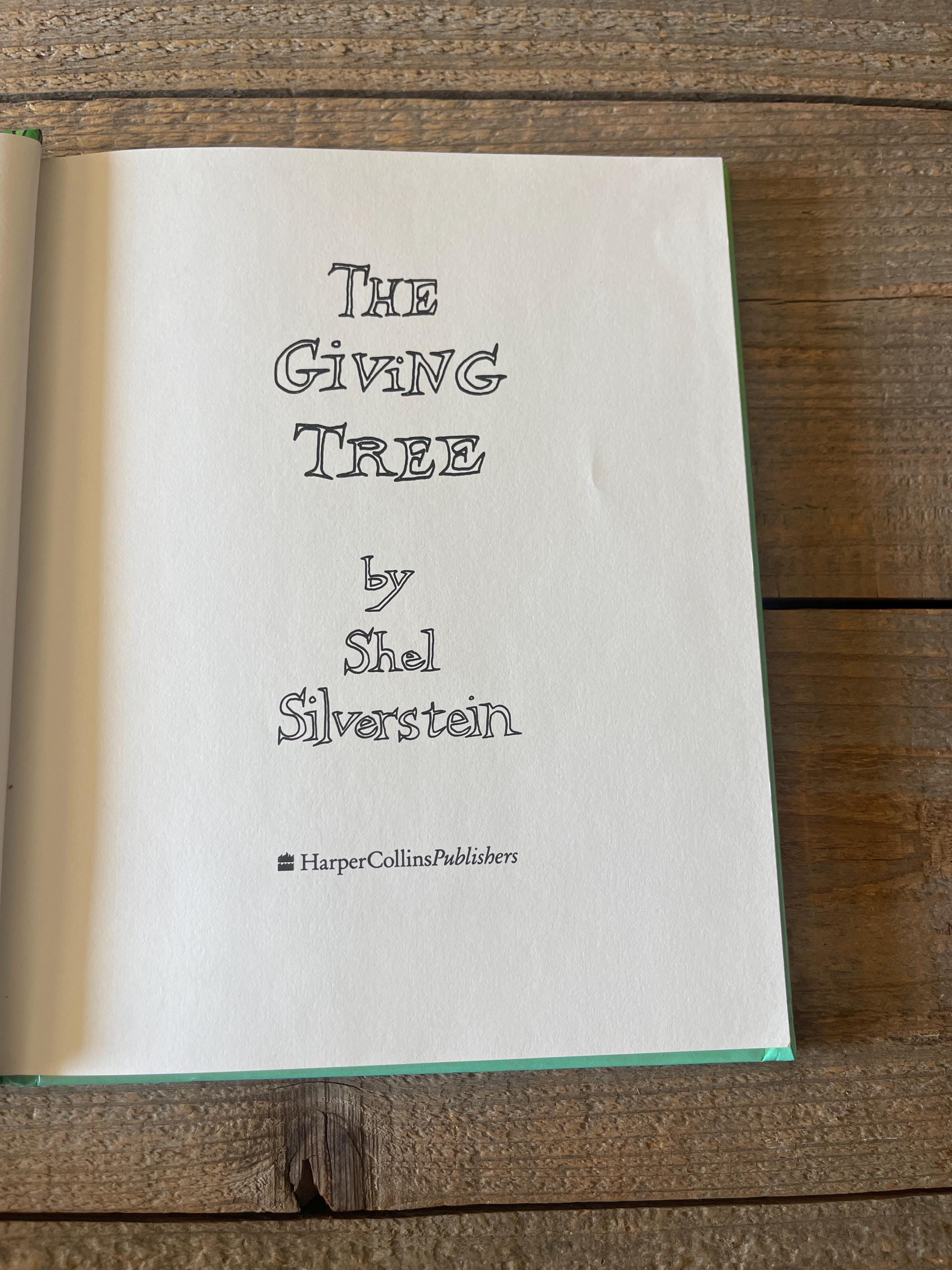 シェル・シルヴァスタイン著「The Giving Tree」// ハードカバー本