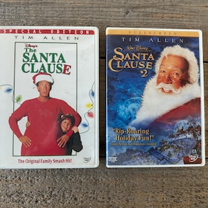 The Santa Clause DVDs: Set of 2, Tim Allen Christmas Movies