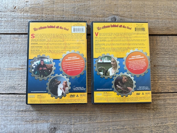 (未使用･未開封品)Popular Mechanics for Kids: Gators &amp; Dragons [DVD] Popular Mechanics for Kids Dvds // Set of 2 // Super Sea