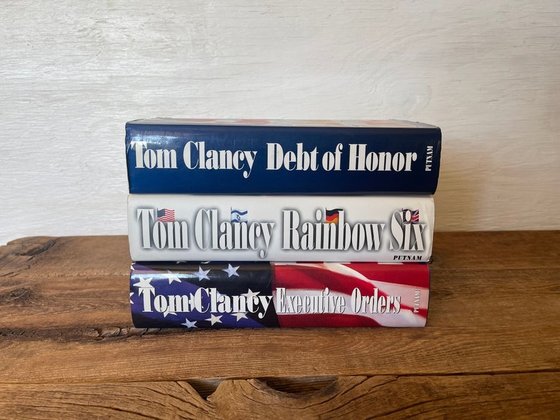 Tom Clancy Books // You Choose // Debt of Honor, Executive Orders, Rainbow Six image 1