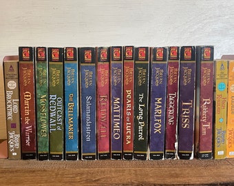 The Redwall Series Books by Brian Jacques // You Choose // Young Adult Fantasy Novels