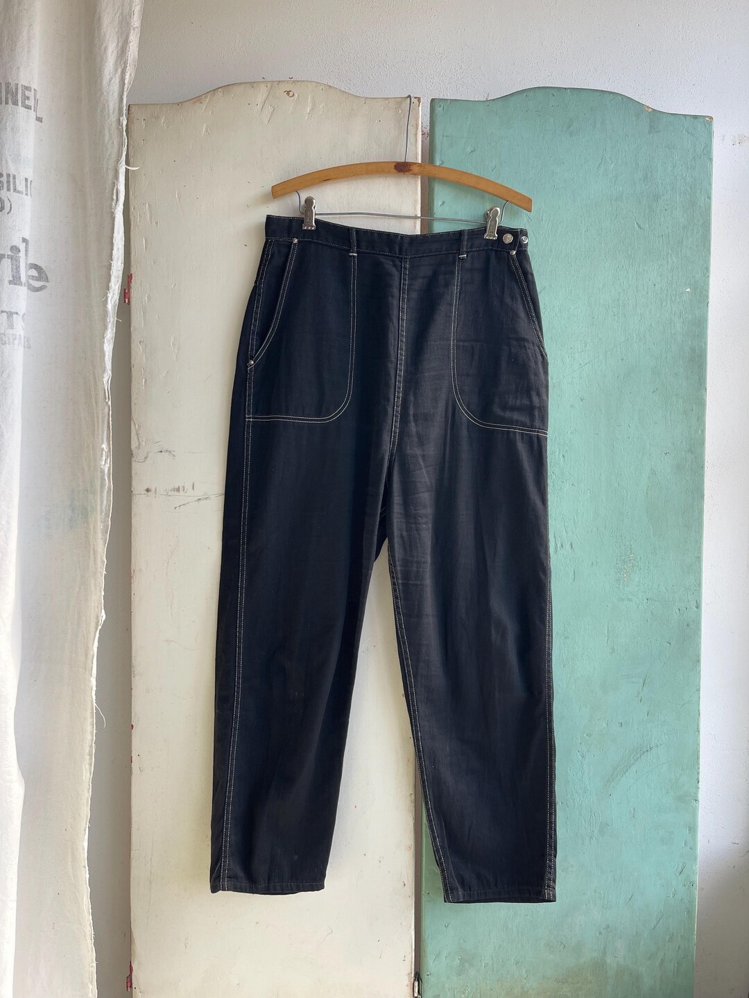 1950s Black Side Zips - Etsy