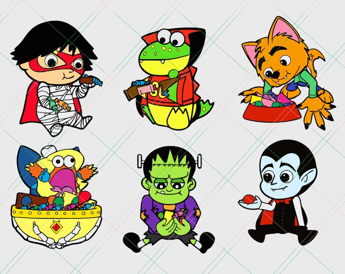 Ryans World Clipart Ryan Toys Rev Ryans World Svg Ryan Kaji Svg Ryans World Characters Svg Bundle Ryans Toy Svg Trending Svg Ryan Svg