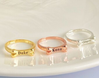 personalized dog ring