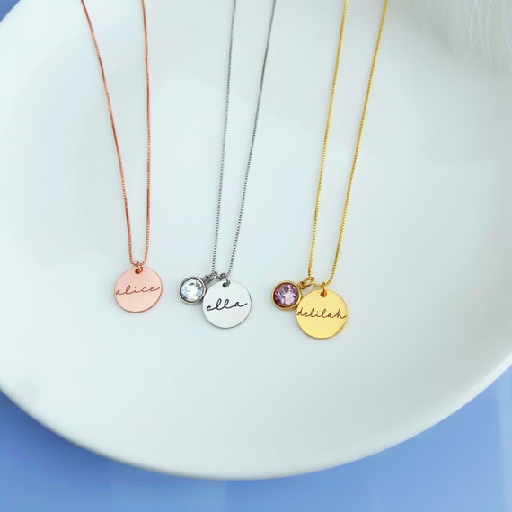Esme Initial Birthstone Personalised 
