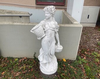 Old French statue 42x134x42cm