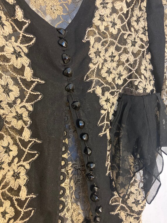 Jeanne Lanvin Vintage lace blouse - image 4
