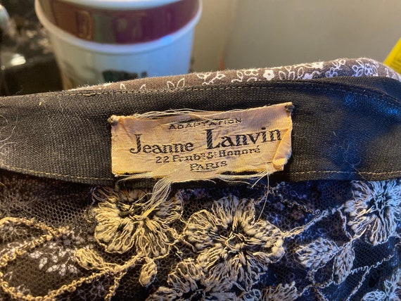 Jeanne Lanvin Vintage lace blouse - image 9