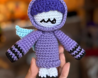 CROCHET PATTERN - Fallen Angel amigurumi